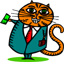 Dollar cat