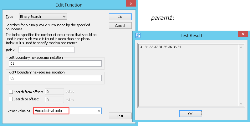 Binary Search: HEX