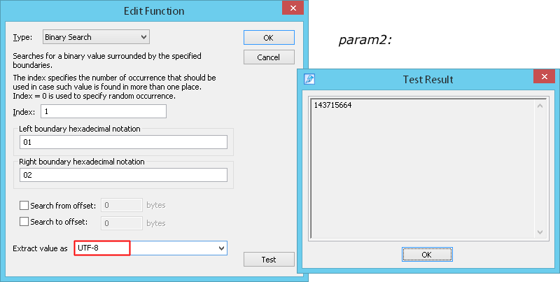 Binary Search: UTF