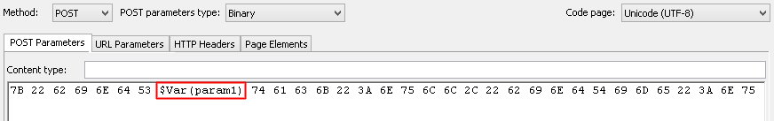 Hexadecimal Option